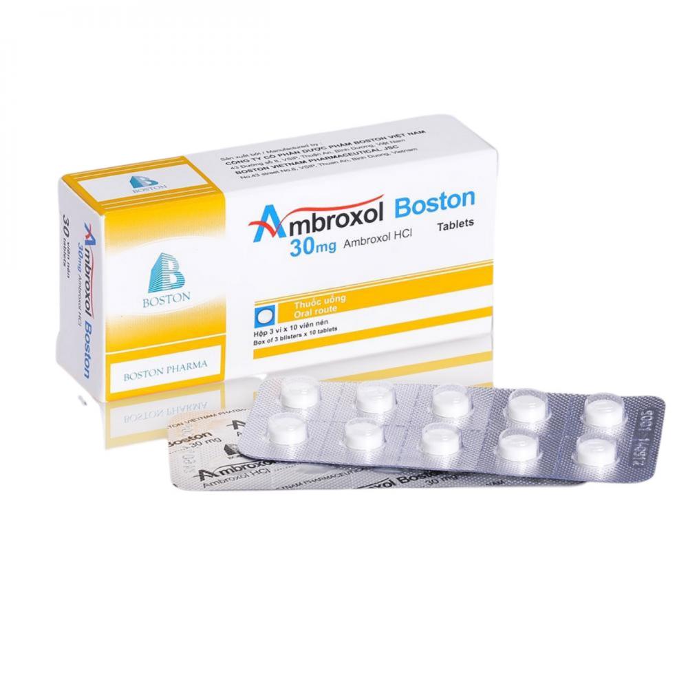 Ambroxol 30mg (H3*10viên)
