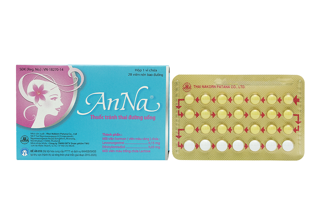 Anna Tránh thai (H28viên)Thái Lan