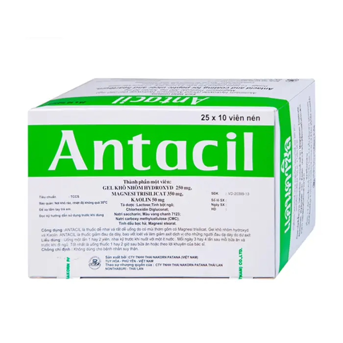 Antacil (H25*10viên) Thái Lan