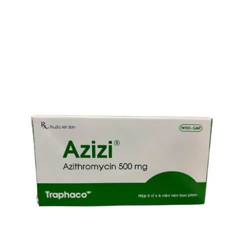 Azizi - Azithromycin 500mg (H5*6) Traphaco *To