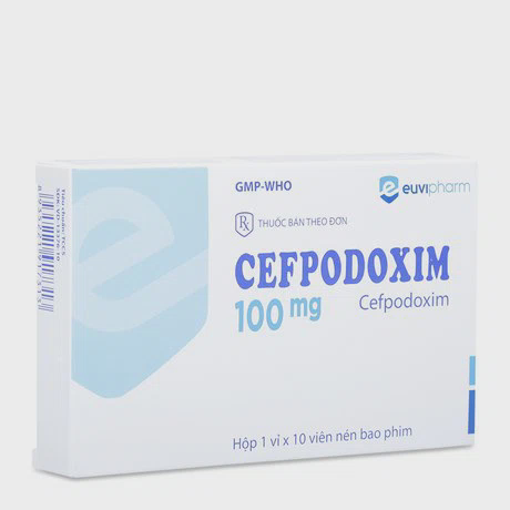Cefpodoxime 100mg Euvi (H10viên) Traphaco