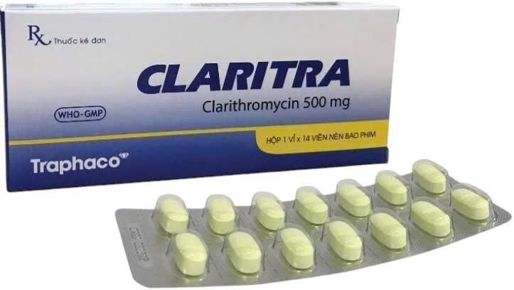 Claritra - Clarithromycin 500mg 