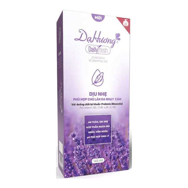 Dạ Hương Dailyfresh dịu nhẹ 145ml (Tím)
