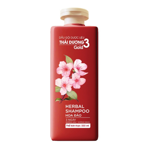 Dầu gội sao thái dương 3 Hoa đào 330ml