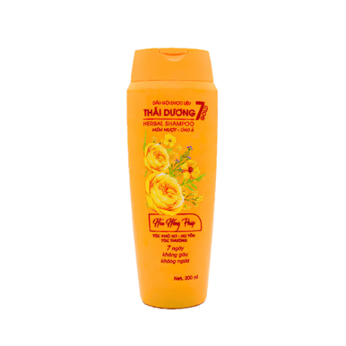 Dầu gội thái dương 7 Hoa hồng pháp 200ml.