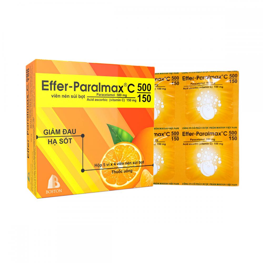 Effer-Paralmax C 500/150mg (H5*4viên)