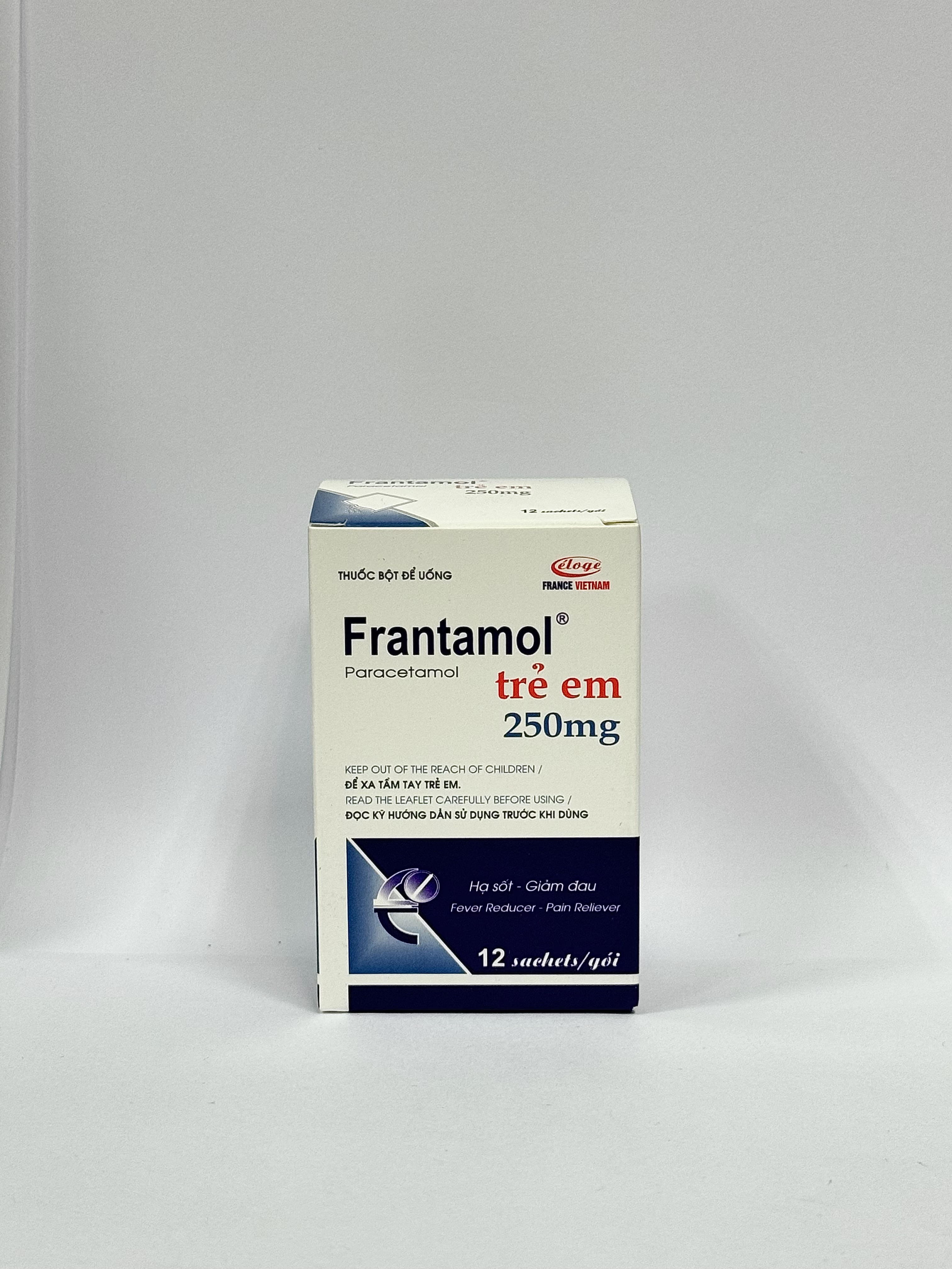 Frantamol Trẻ Em 250mg (H12 gói) Eloge