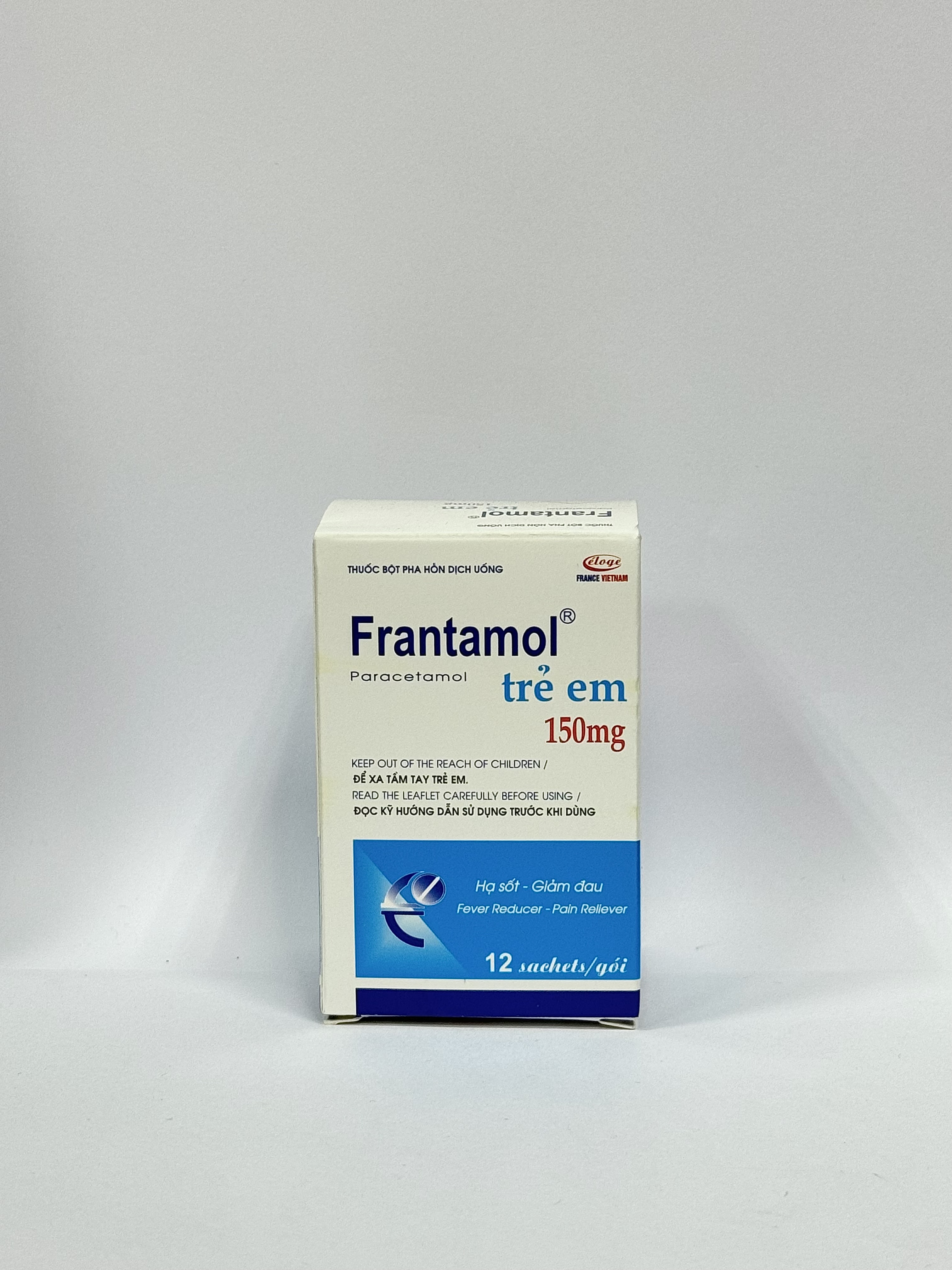 Frantamol Trẻ Em 150mg (H12 gói) Eloge