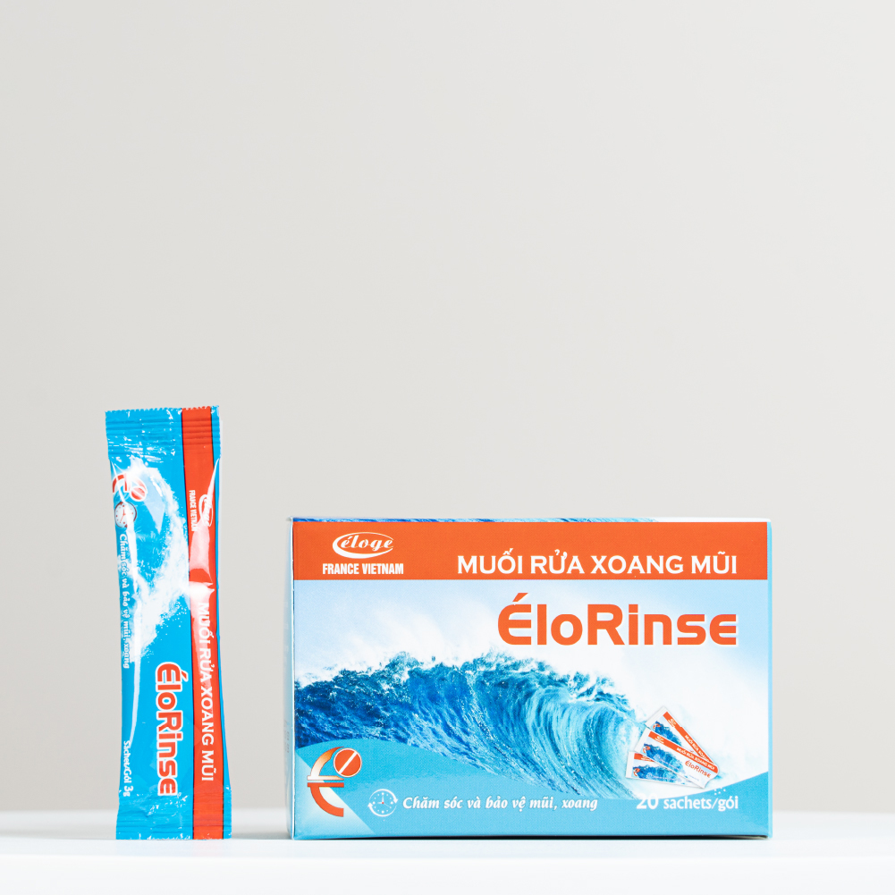 Muối rửa xoang mũi Elorinse (H20 gói) Eloge