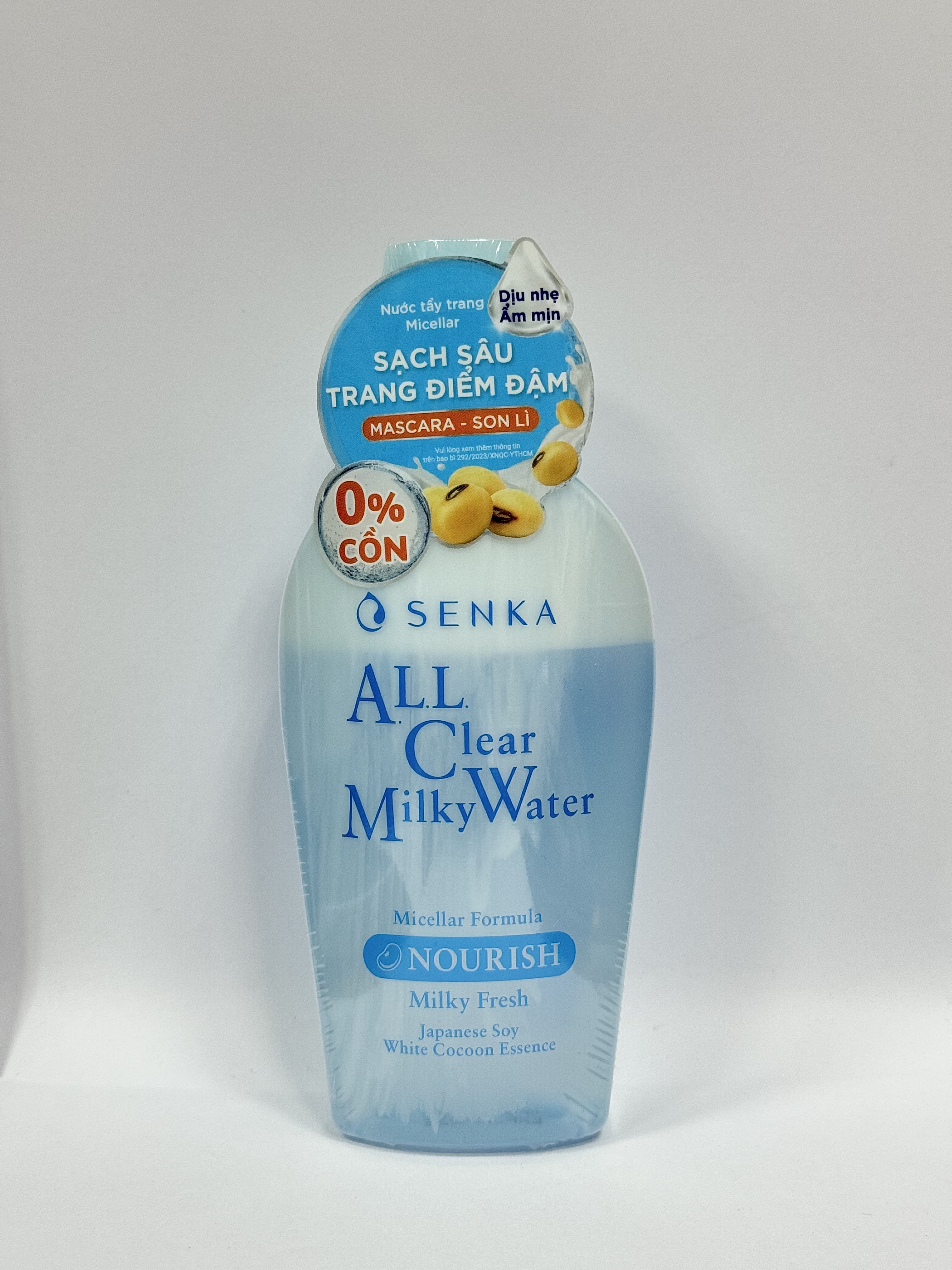Nước tẩy trang Senka Nourish (Sữa)