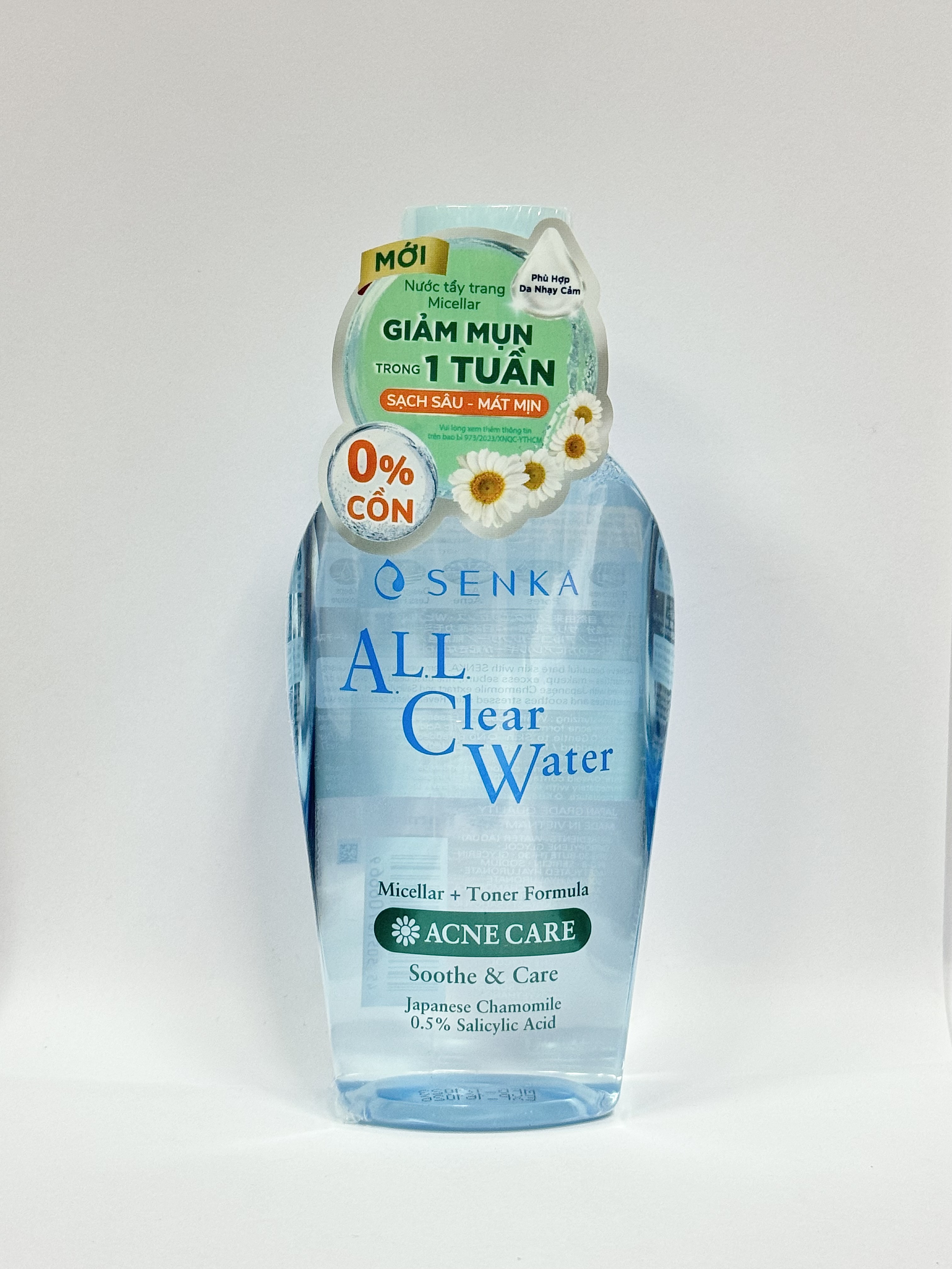 Nước tẩy trang Senka Acne Care (Xanh)
