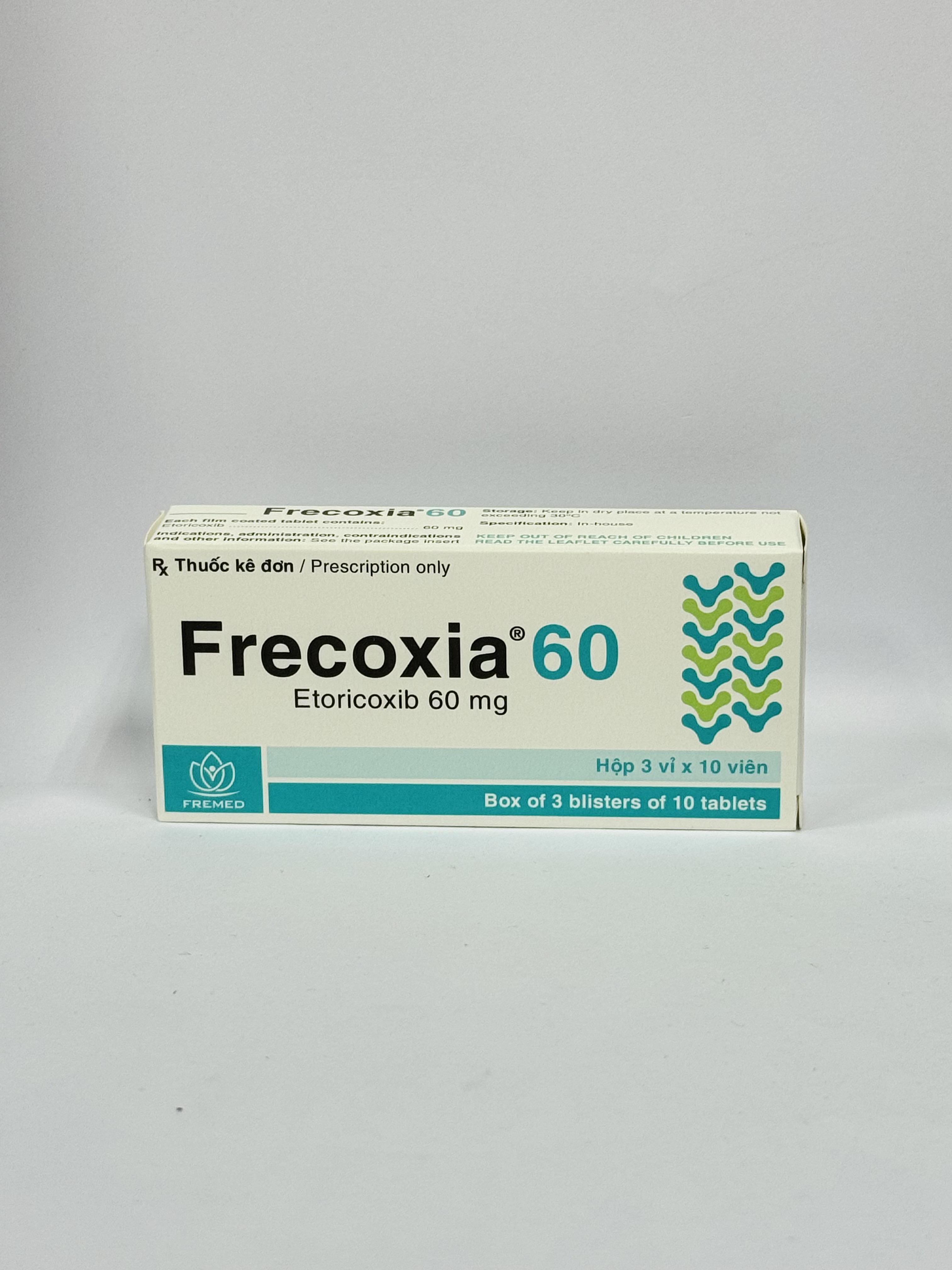 Frecoxia 60mg (H3*10 viên) Fremed