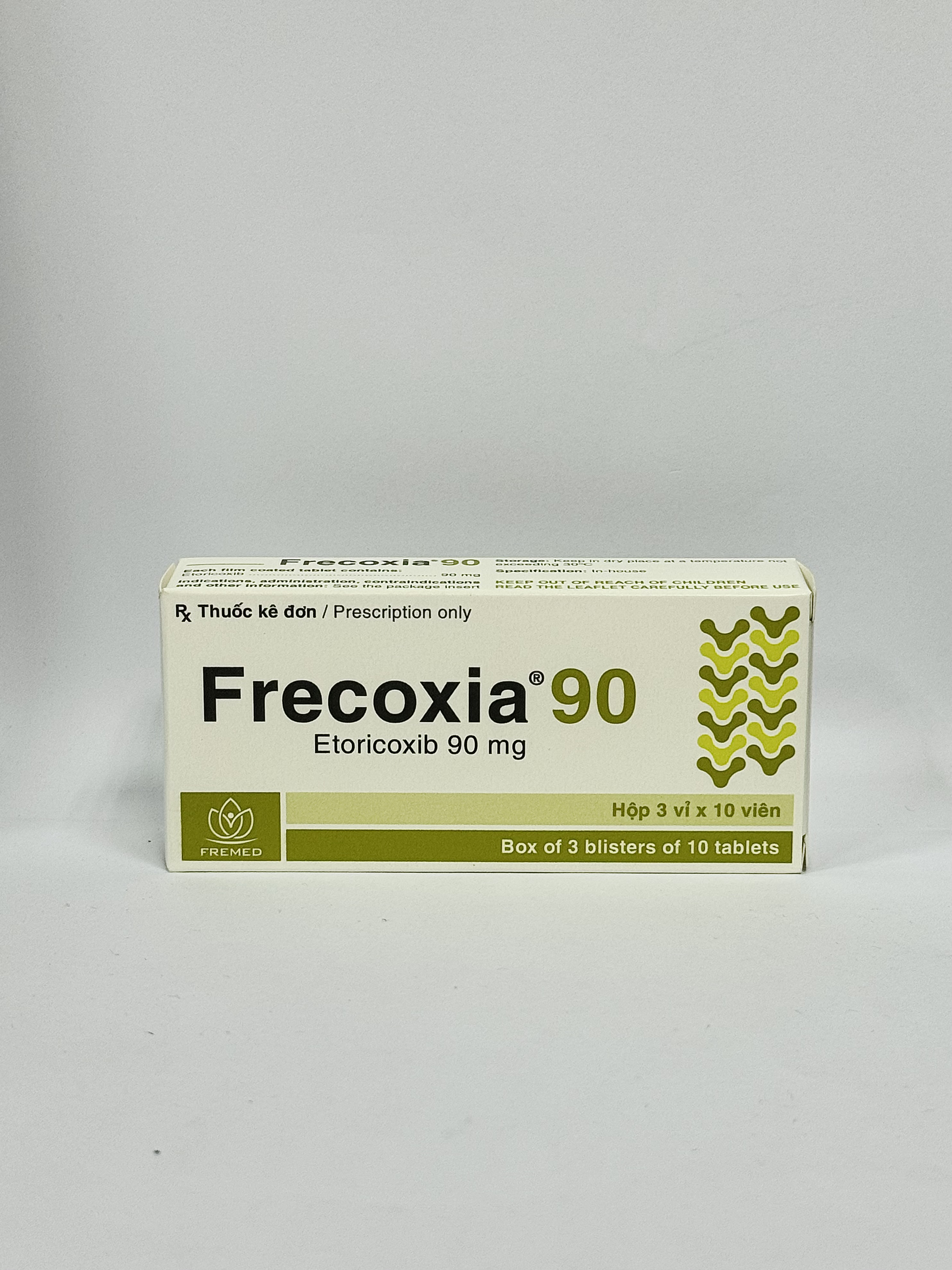 Frecoxia 90mg (H3*10 viên) Fremed