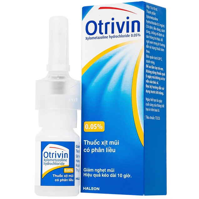 Otrivin 0,05 Spray (Xịt mũi) TE