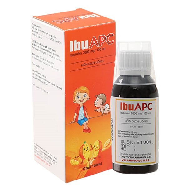 Ibu 200mg Chai 100ml Ampharco