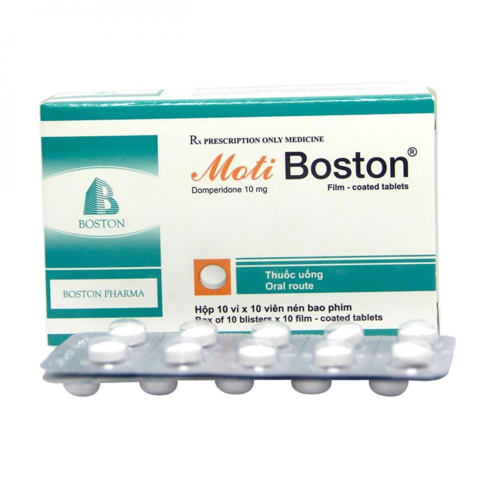 Motiboston 10mg -Domperidon (H10*10viên)