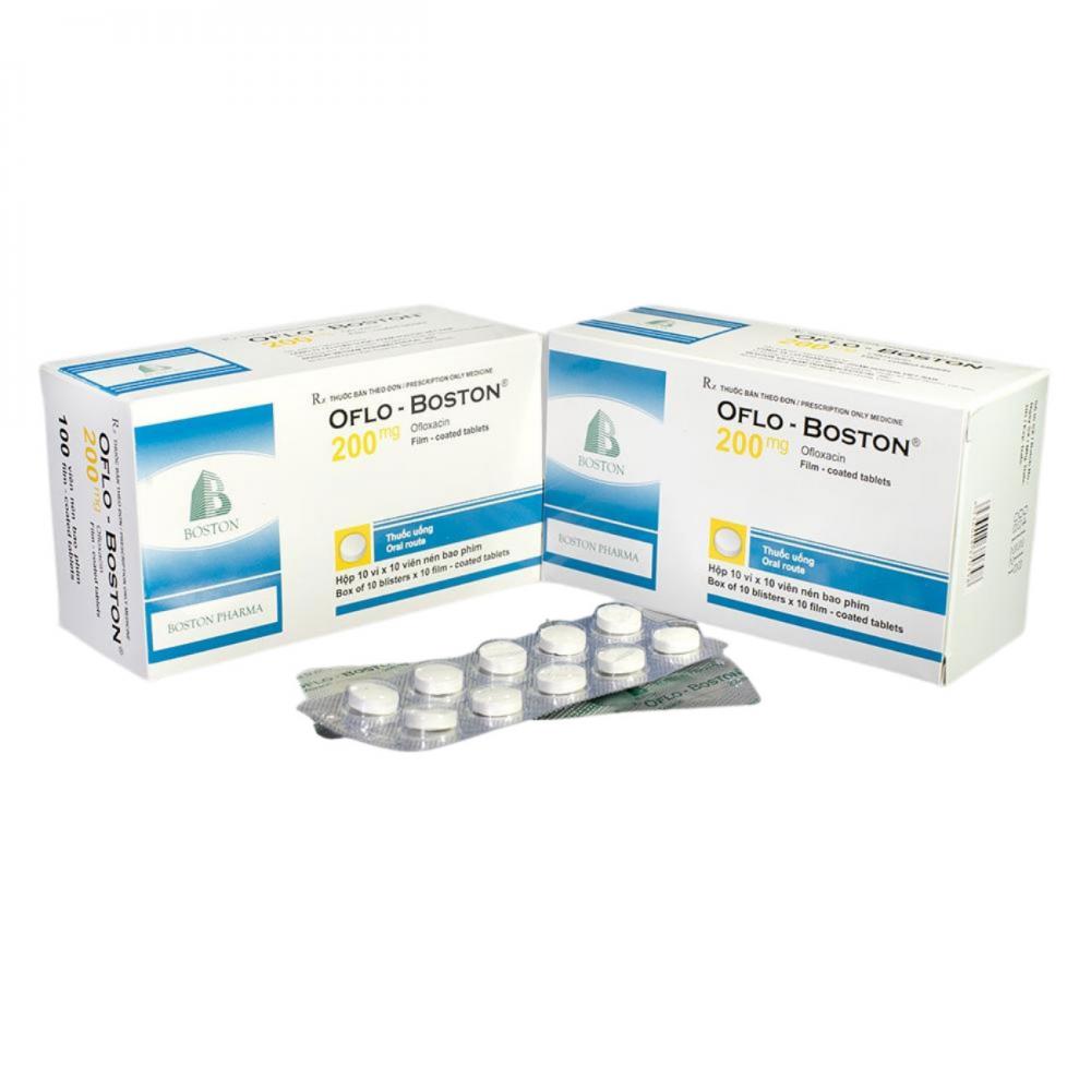Oflo Boston 200mg  (H10*10viên)