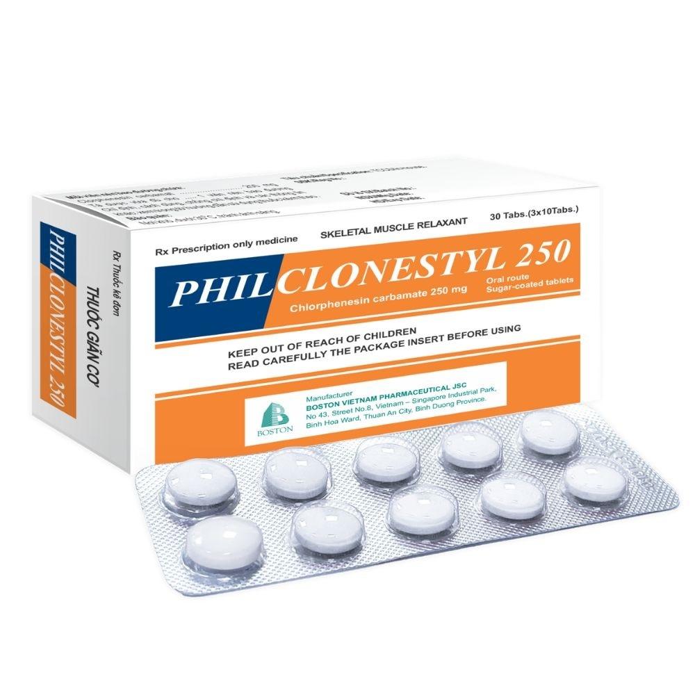 Philclonestyl 250mg (H3*10 viên)
