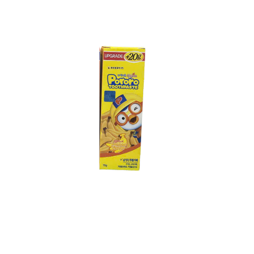Kem đánh răng Pororo trẻ em vàng vị chuối 70g 