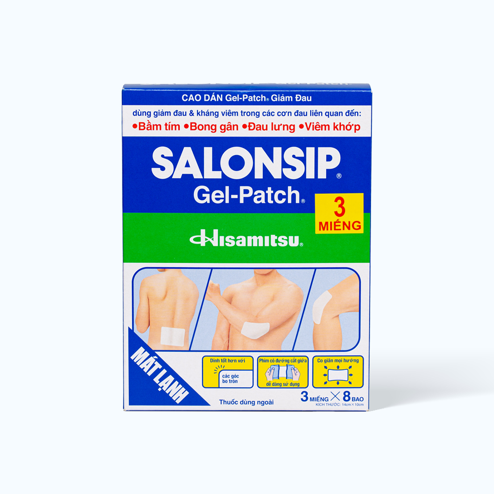 Salonsip New (H8túi*3 lá) lạnh