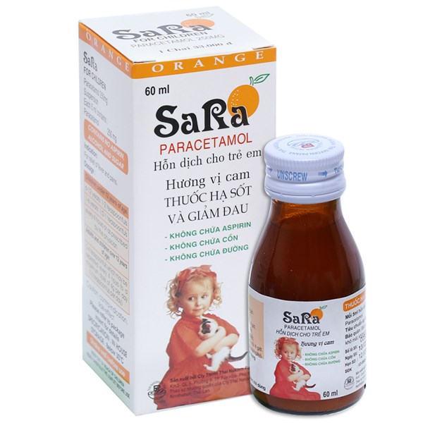 Sara Sirô 60ml Cam Thái Lan