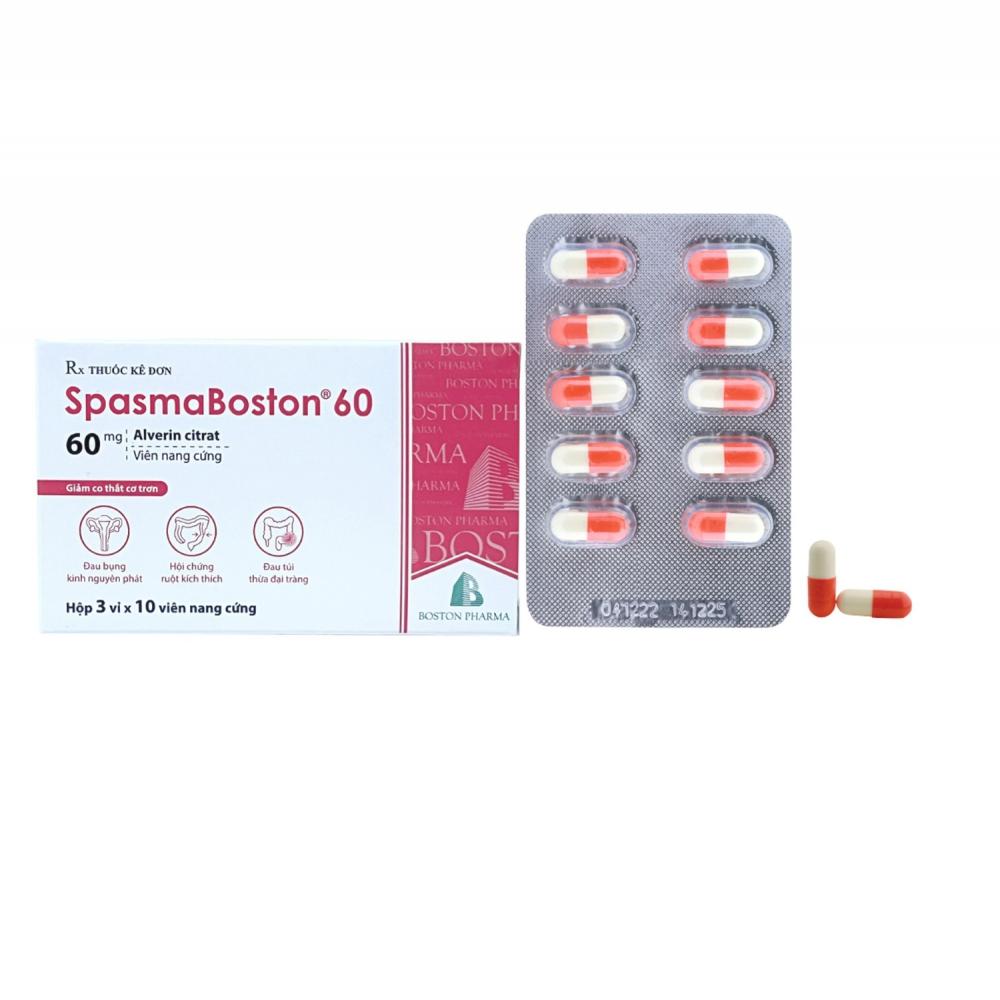 Spasmaboston 60mg (H3*10viên)