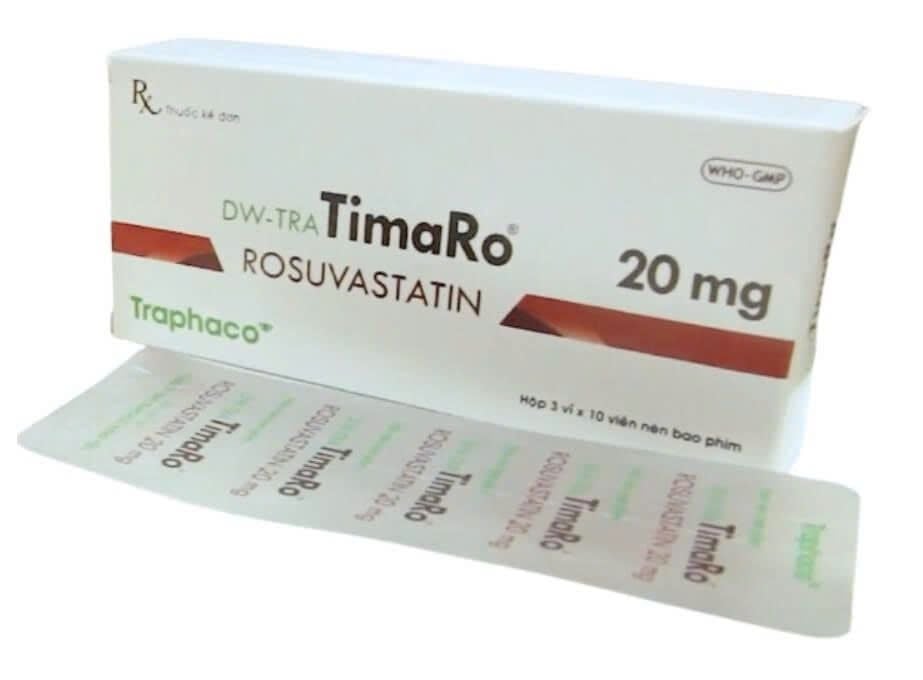 Timaro - Rosuvastatin 20mg (H3*10)
