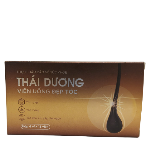 Viên uống đẹp tóc sao thái dương