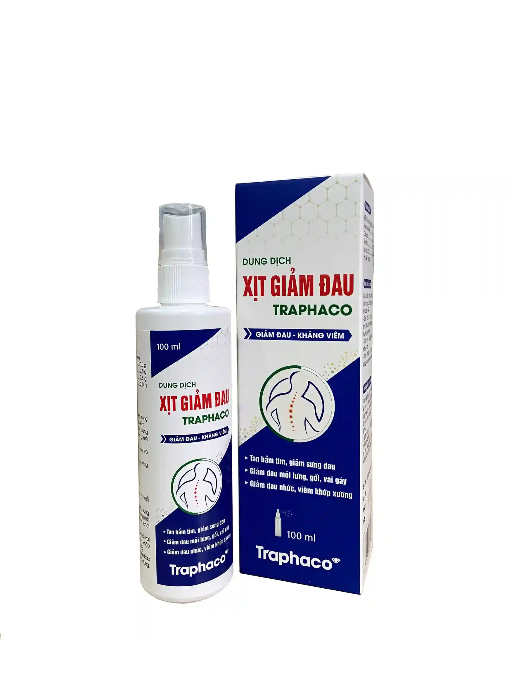 Xịt giảm đau 100ml Traphaco
