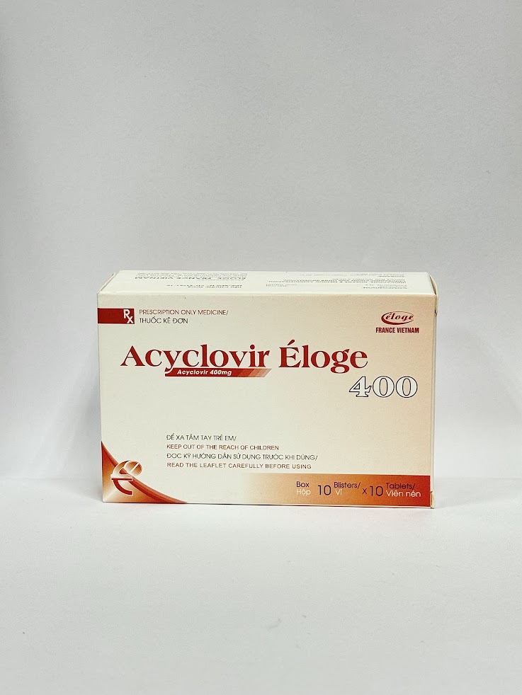 Acyclovir 400mg (H10*10viên) Eloge