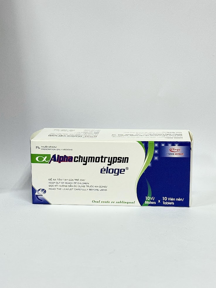 Alphachymotrysin (H10*10viên) Eloge