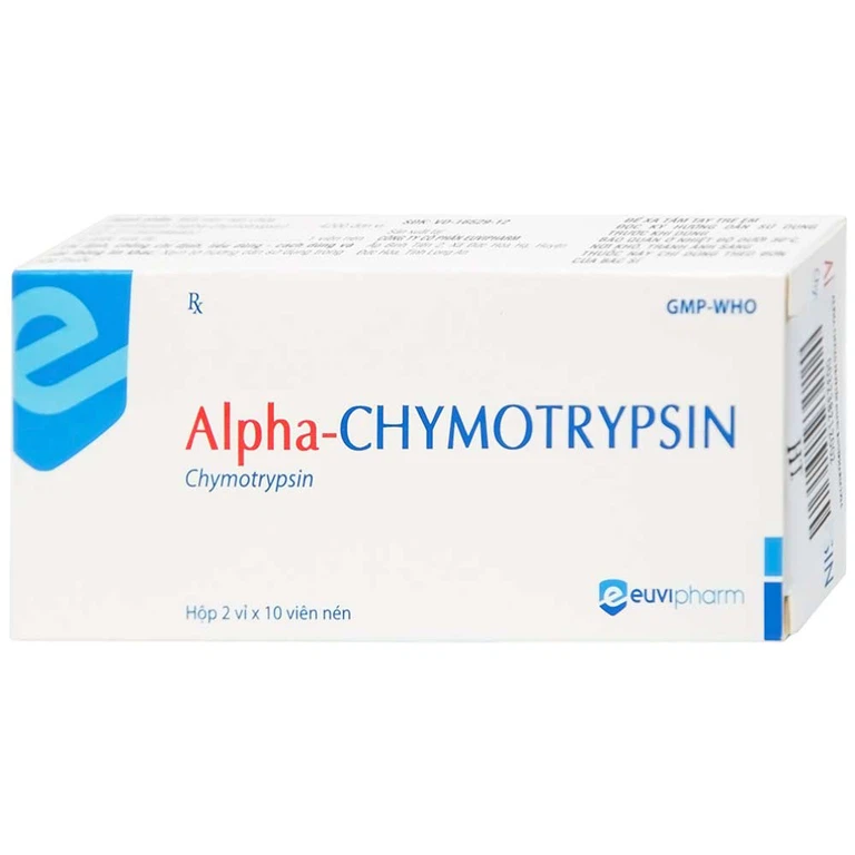 Alpha Chymochypsyn EUVI (H2*10viên)