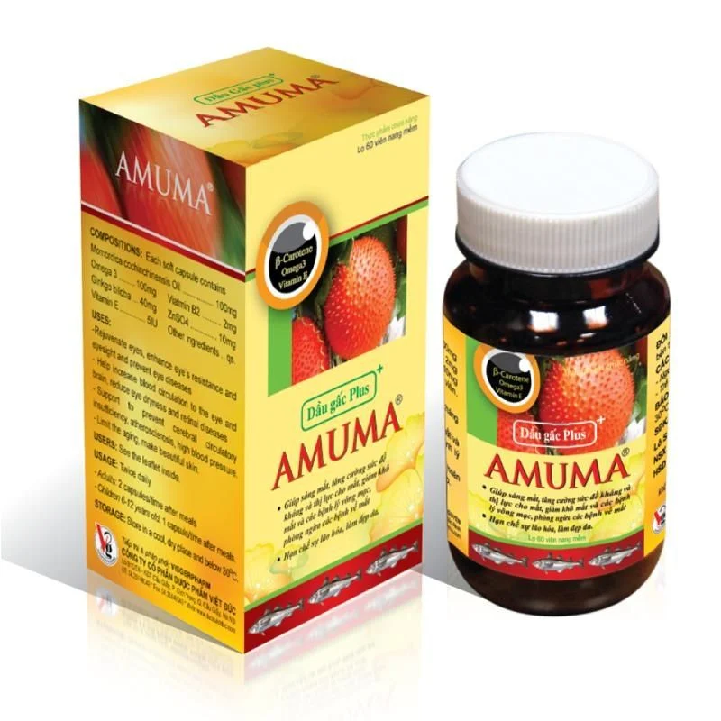 Dầu gấc Amuma (L60 viên) Gia Nguyễn