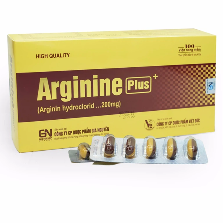 Arginine Plus+ (H20*5 viên) Gia Nguyễn