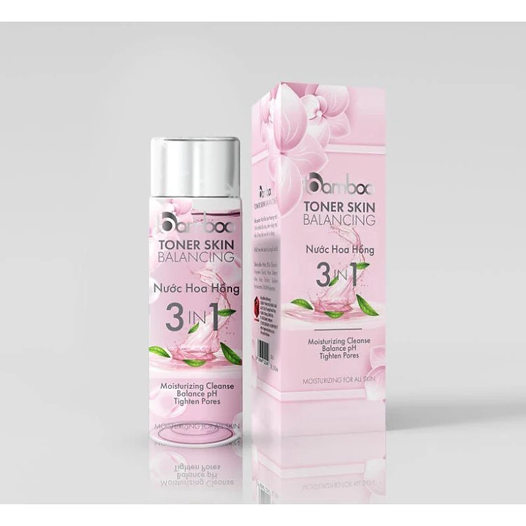 Bamboo Nước hoa hồng 200ml