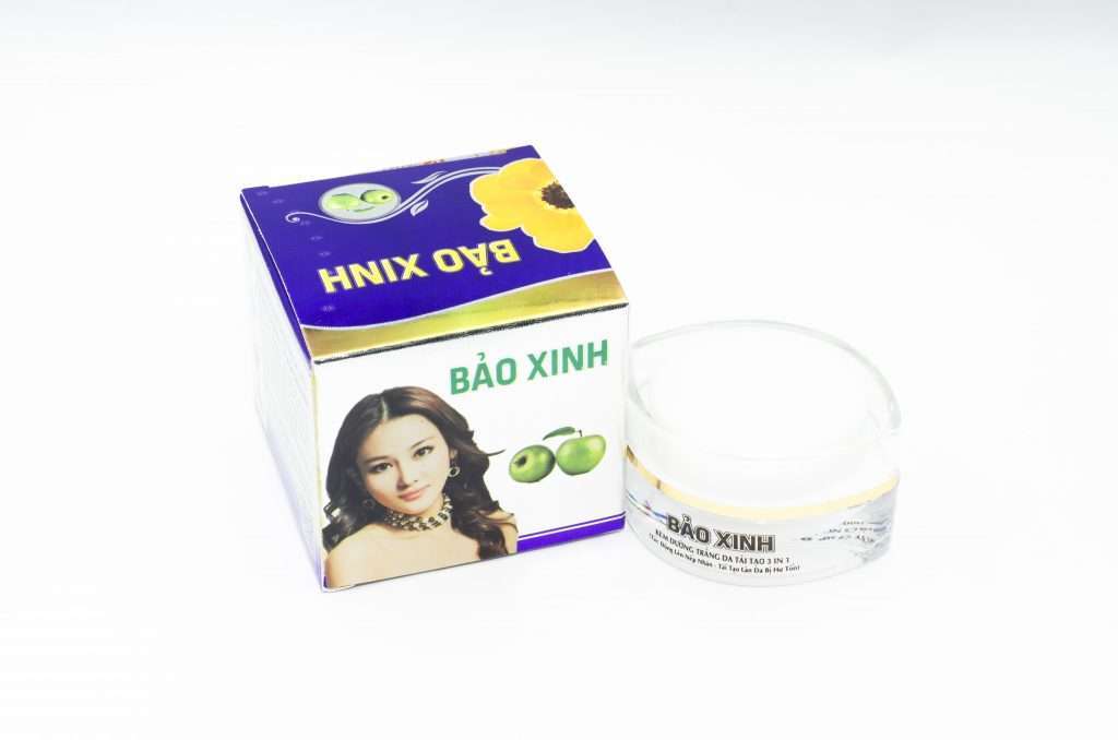 Bảo Xinh kem Dưỡng Trắng Tái Tạo 3in1 25g