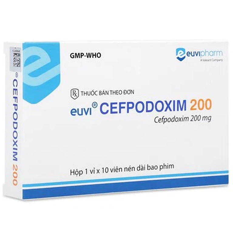 Cefpodoxime 200mg EUVI (H10viên)