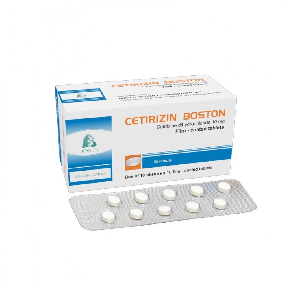 Cetirizin Boston (H10*10viên)