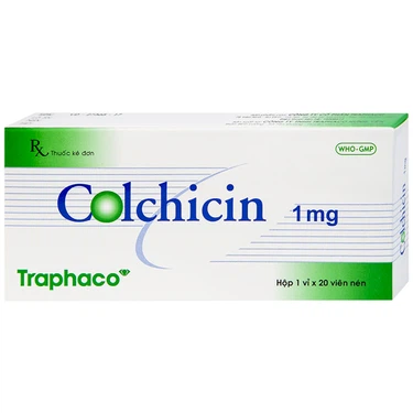 Colchicin 1mg (H1*20viên)