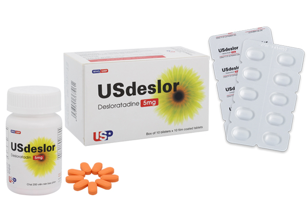 Deslor -Desloratadin 5mg (H10*10 viên) US