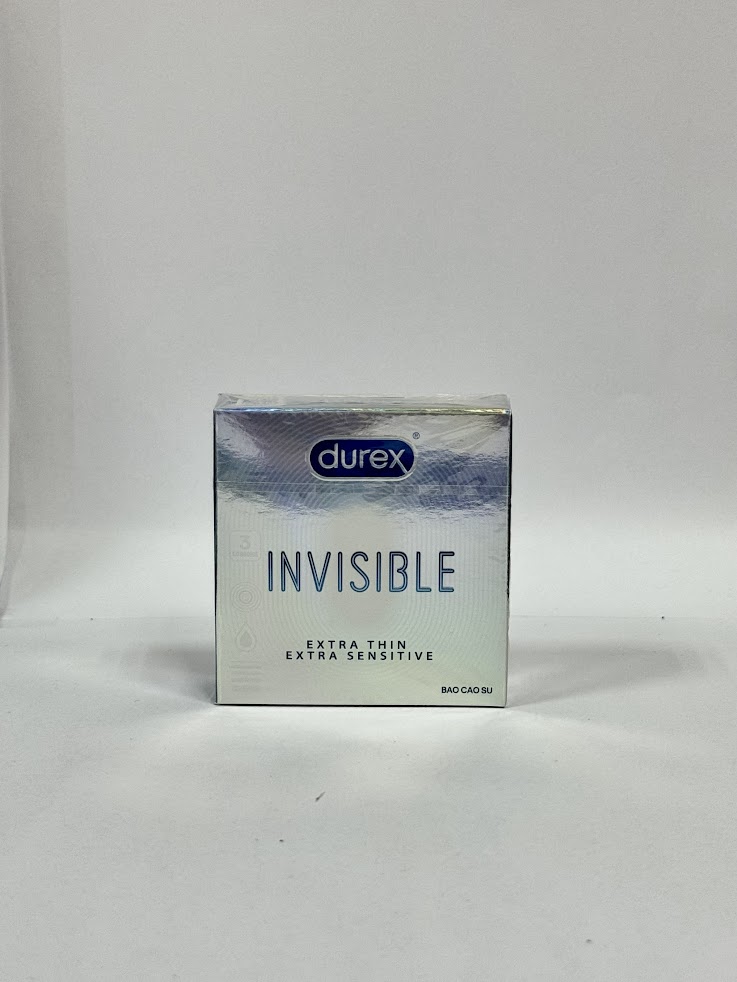 Bao Durex Invisible (H3 cái)