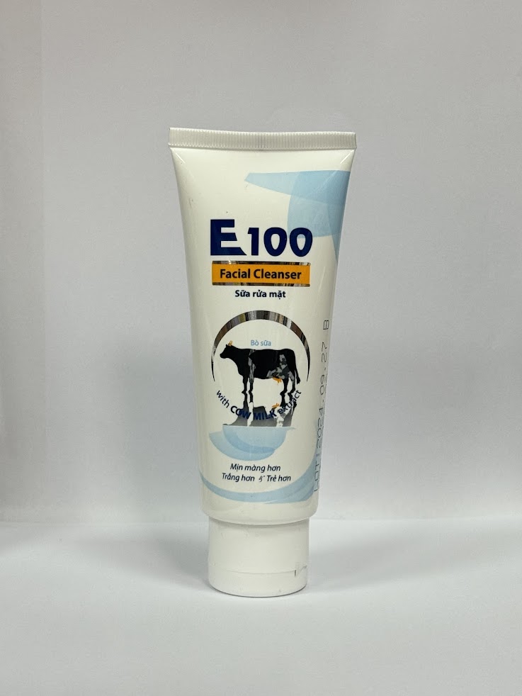 E100 sữa rửa mặt Bò 80g