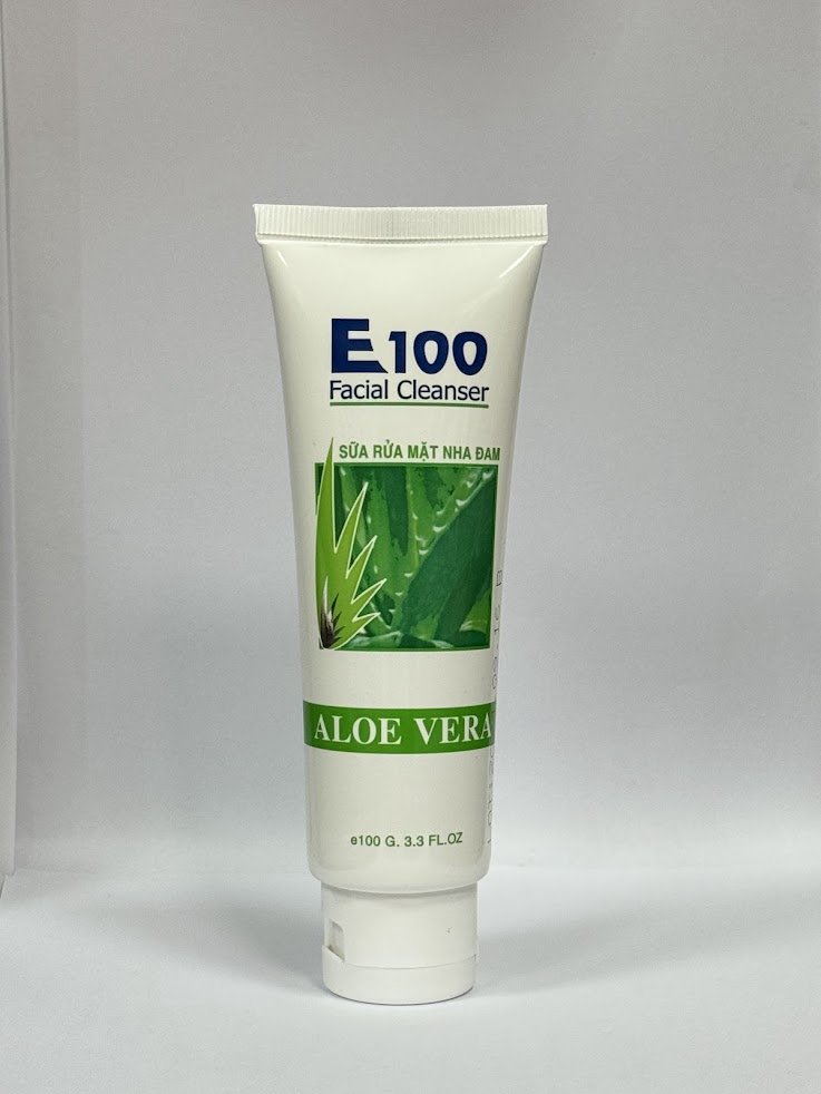 E100 sữa rửa mặt Nha Đam 100g