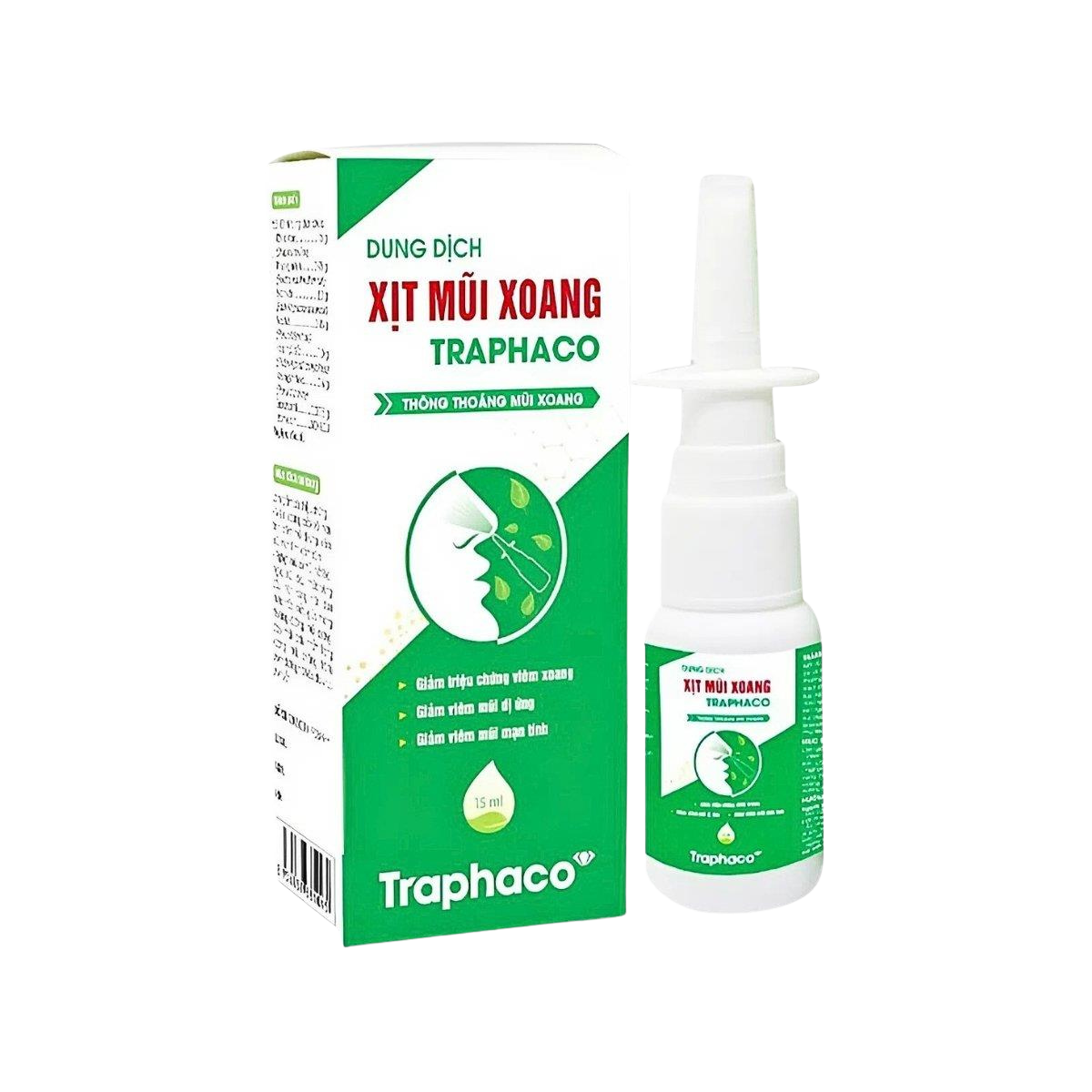 Xịt mũi xoang 15ml Traphaco