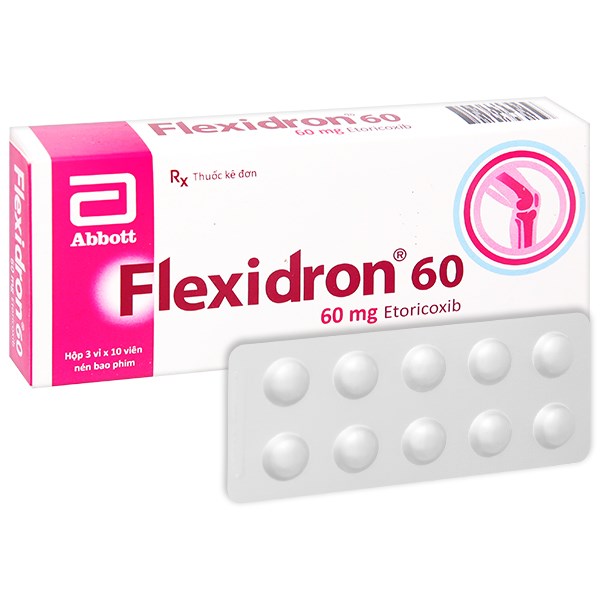 Flexidron 60mg (H3*10viên)*GLM