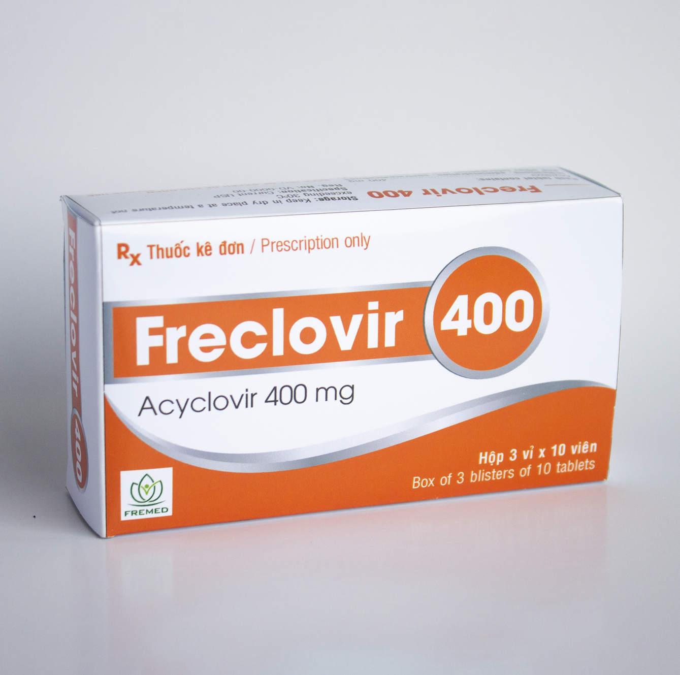 Freclovir 400mg (H3*10 viên) Fremed