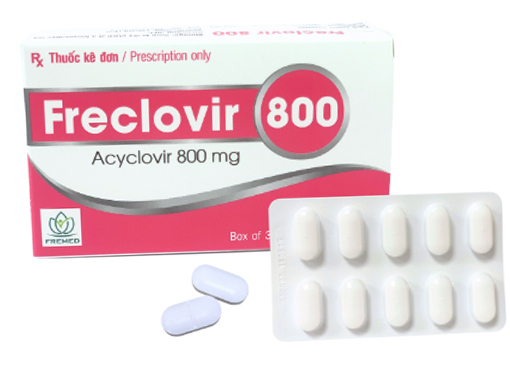 Freclovir 800 (h3*10 viên) Fremed