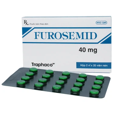 Furosemid 40mg (H2*20viên)
