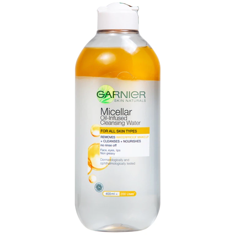 Garnier Nước tẩy trang 400ml (Sạch sâu)