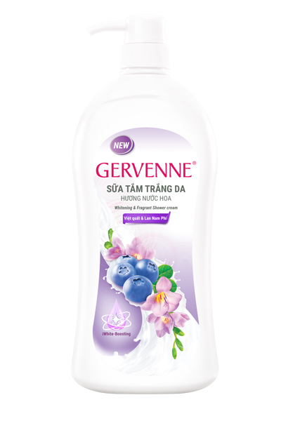 Gervenne Sữa tắm 1200 (Việt quất)